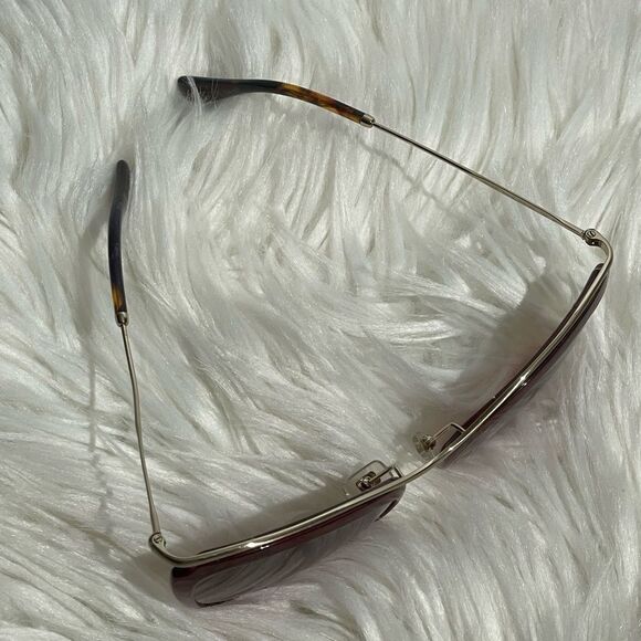 Miu Miu SMU51P Gold & Purple Gradient Cat Eye Sunglasses main image 11
